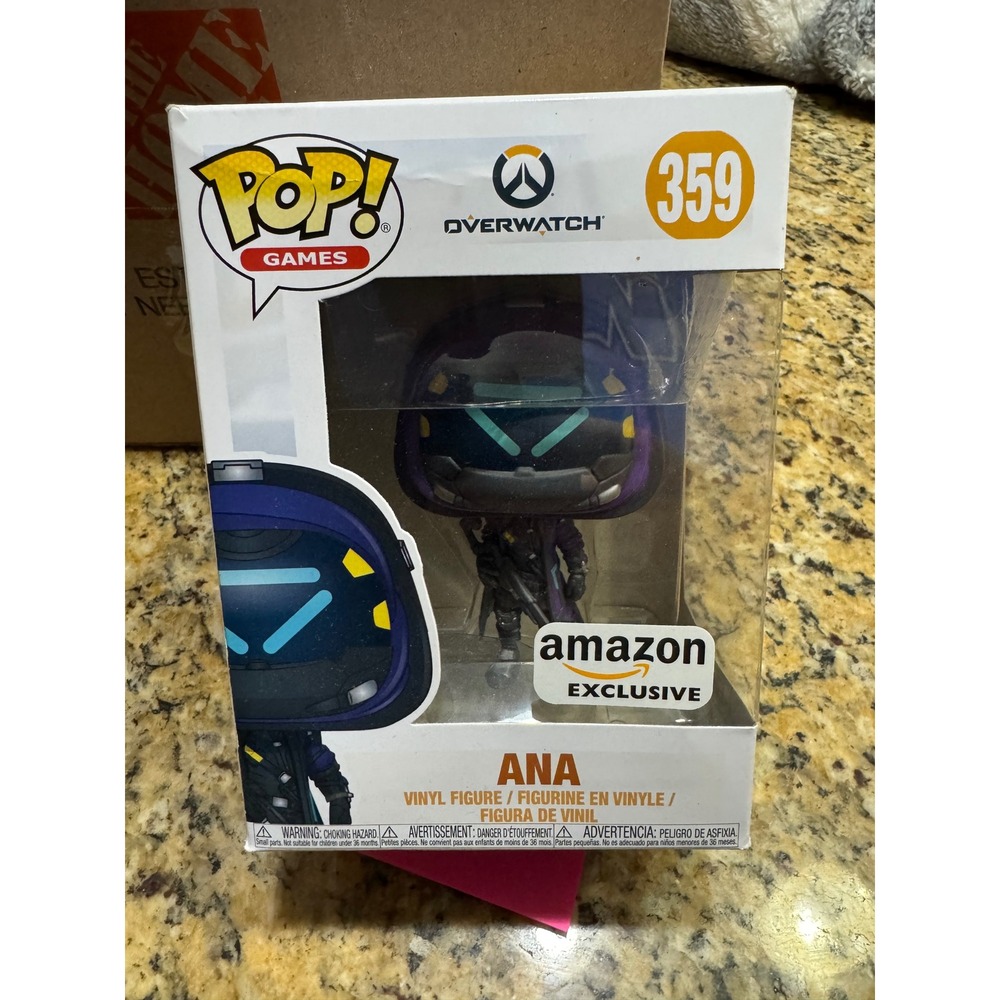 Funko Pop Overwatch Ana 359 Amazon Exclusive Vinyl Figure‎
